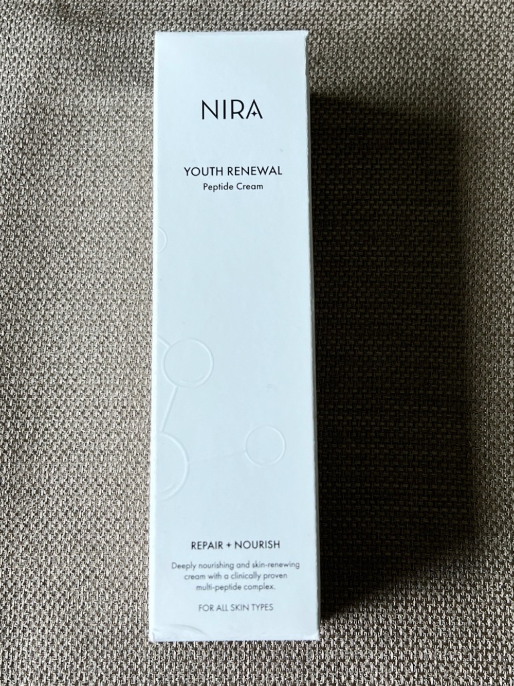 NIRA Youth Renewal Peptide Cream - New in Box   80 mL / 2.7 fl oz
